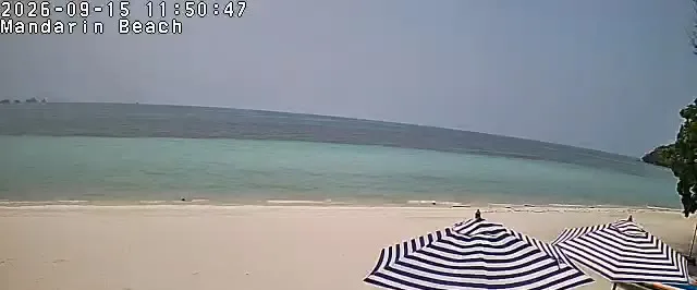 Supporting frame, Mandarin Beach Villa beachfront camera, Tue 15 Sep, 11:50-11:55 ICT