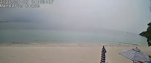 Supporting frame, Mandarin Beach Villa beachfront camera, Tue 15 Sep, 14:50-14:54 ICT