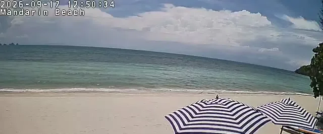 Supporting frame, Mandarin Beach Villa beachfront camera, Thu 17 Sep, 12:50-12:55 ICT
