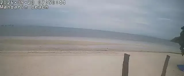 Supporting frame, Mandarin Beach Villa beachfront camera, Sun 20 Sep, 07:50-07:55 ICT