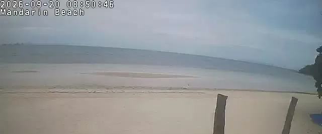 Supporting frame, Mandarin Beach Villa beachfront camera, Sun 20 Sep, 08:50-08:55 ICT