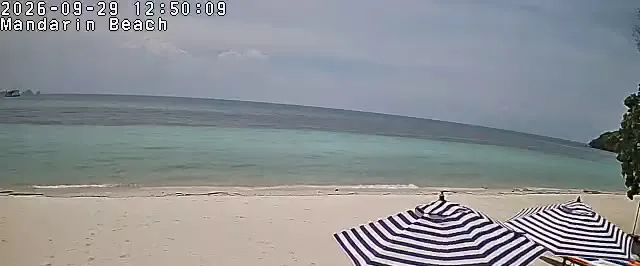 Supporting frame, Mandarin Beach Villa beachfront camera, Tue 29 Sep, 12:50-12:54 ICT