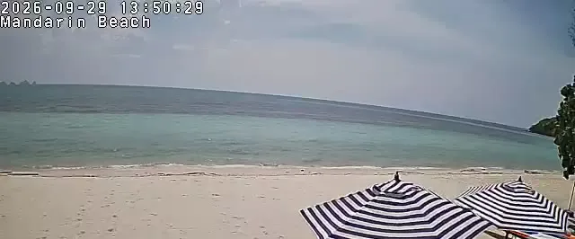 Supporting frame, Mandarin Beach Villa beachfront camera, Tue 29 Sep, 13:50-13:55 ICT